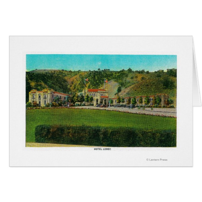 Hotel Lebec en GroundsRidge Route, CA (Voorkant Horizontaal)