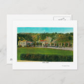 Hotel Lebec en GroundsRidge Route, CA Briefkaart (Voorkant / Achterkant)