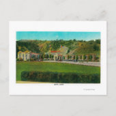 Hotel Lebec en GroundsRidge Route, CA Briefkaart (Voorkant)