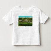 Hotel Lebec en GroundsRidge Route, CA Kinder Shirts (Voorkant)