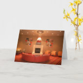 "Hotel Lobby" Beterschap Kaart (Gele Bloem)