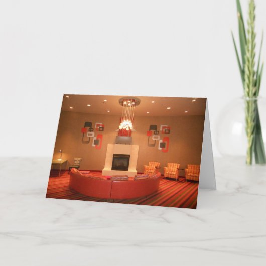 "Hotel Lobby" Beterschap Kaart (Voorkant)