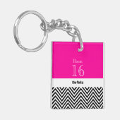 Hotel lodge resort room key (dubbelzijdig) sleutelhanger (Voorkant Links)