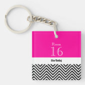 Hotel lodge resort room key (dubbelzijdig) sleutelhanger (Voorkant)