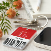 Hotel lodge resort room key (dubbelzijdig) sleutelhanger (Voorkant Rechts)