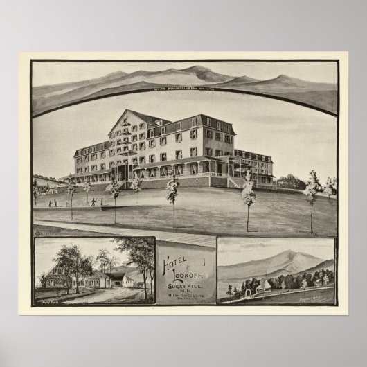 Hotel Lookoff, Sugar Hill, NH Poster (Voorkant)