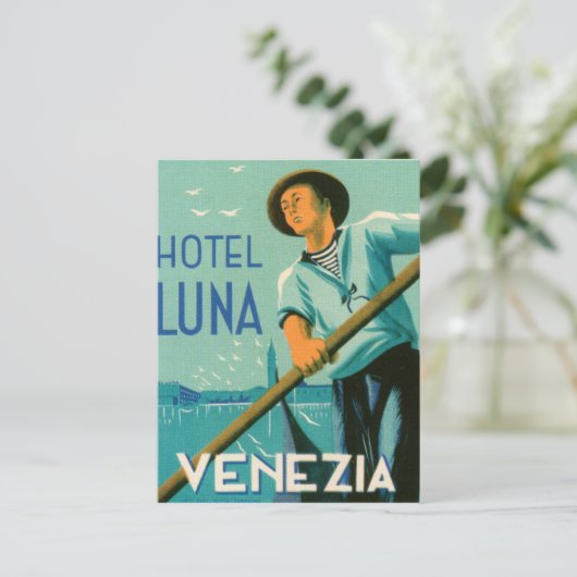 Hotel Luna Venezia Briefkaart (Staand voorkant)
