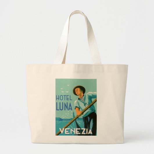 Hotel Luna Venezia Grote Tote Bag (Voorkant)
