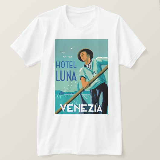 Hotel Luna Venezia T-shirt (Design voorkant)
