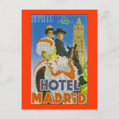 Hotel Madrid Briefkaart (Voorkant)