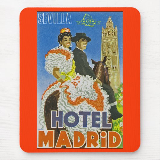 Hotel Madrid Muismat (Voorkant)