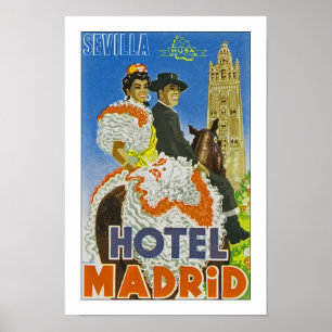 Hotel Madrid Poster