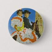 Hotel Madrid Ronde Button 5,7 Cm (Voorkant)