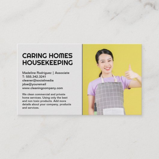 Hotel Maid Services | conciërge Visitekaartje (Voorkant)
