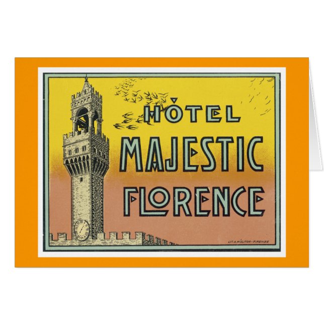 Hotel Majestic Florence (Voorkant Horizontaal)