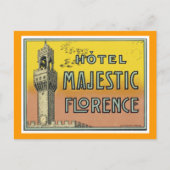 Hotel Majestic Florence Briefkaart (Voorkant)