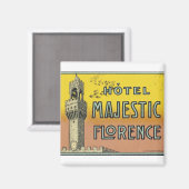 Hotel Majestic Florence Magneet (Voorkant / Achterkant)