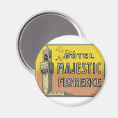 Hotel Majestic Florence Magneet (Voorkant / Achterkant)