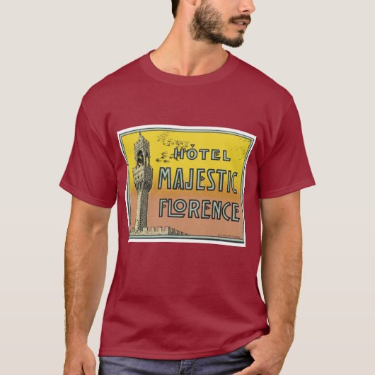 Hotel Majestic Florence T-shirt (Voorkant)