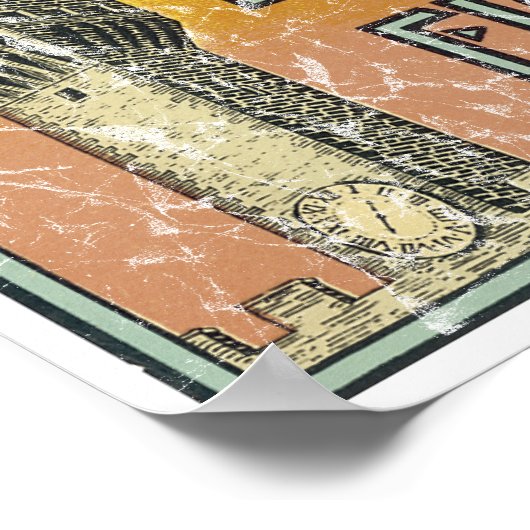 Hotel Majestic - noodsituatie Poster (Hoek)