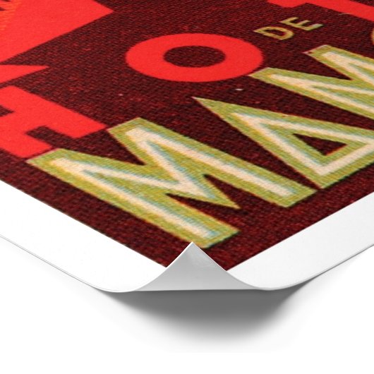 Hotel Mamounia Marrakech Poster (Hoek)