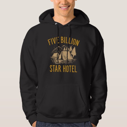 Hotel met vijf miljard sterren hoodie (Voorkant)