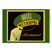 Hotel Metropol Budapest Hungary Bellhop Pet (Voorkant Horizontaal)