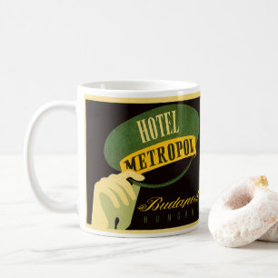 Hotel Metropol Budapest Hungary Bellhop Pet Koffiemok