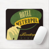 Hotel Metropol Budapest Hungary Bellhop Pet Muismat (Met muis)