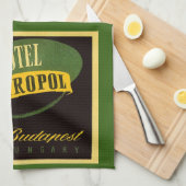 Hotel Metropol Budapest Hungary Bellhop Pet Theedoek (Quarter Fold)