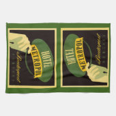 Hotel Metropol Budapest Hungary Bellhop Pet Theedoek (Horizontaal)