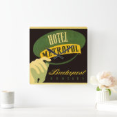Hotel Metropol Budapest Hungary Bellhop Pet Vierkante Klok (Huis)