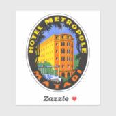 Hotel Metropole Matadi Africa Sticker (Vel)