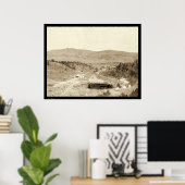 Hotel Minnekahta Hot Springs SD 1889 Poster (Thuiskantoor)