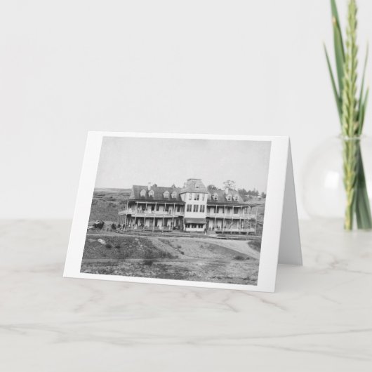 Hotel Minnekahta in de Hete Lentes, de Foto van BR Kaart (Voorkant)