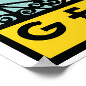 Hotel Mon Repos (Genève - Zwitserland) Poster (Hoek)