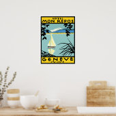 Hotel Mon Repos (Genève - Zwitserland) Poster (Keuken)