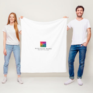  Hotel Motel Hostel Company Logo Fleece Deken