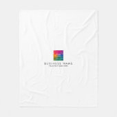  Hotel Motel Hostel Company Logo Fleece Deken (Voorkant)