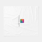  Hotel Motel Hostel Company Logo Fleece Deken (Voorkant (Horizontaal))