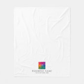 Hotel Motel Hostel Guest House Logo Hier Sjabloon Fleece Deken (Voorkant)