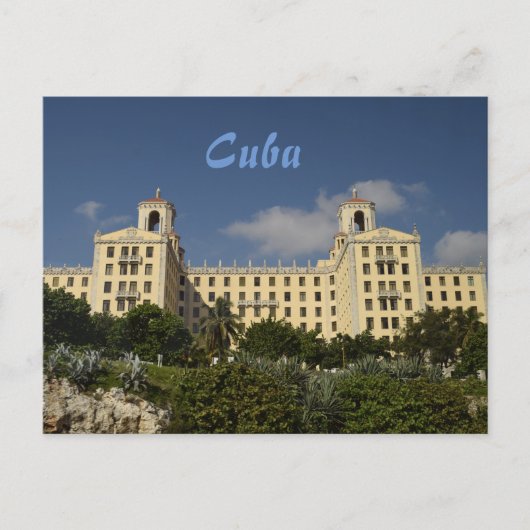 Hotel Nacional in Havana, Cuba Briefkaart (Voorkant)