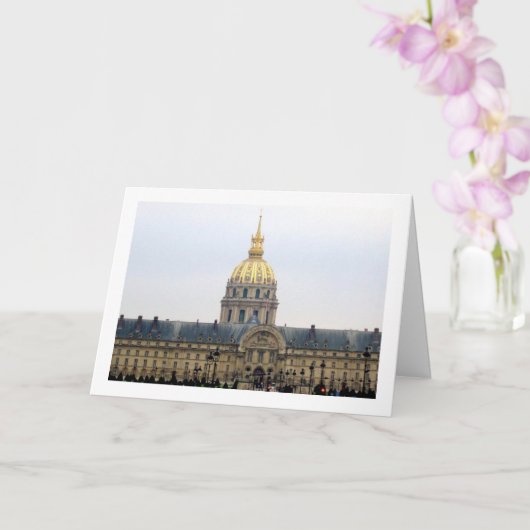 Hôtel National Des Invalides, Parijs, Frankrijk Kaart (Orchidee)