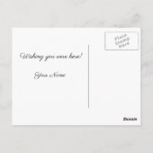  Hotel Negresco, Nice Frankrijk 's nachts Briefkaart (Achterkant)