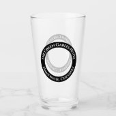 Hotel- of bar-drinkglas glas (Voorkant)