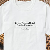 Hotel of restaurantnaam T-Shirt
