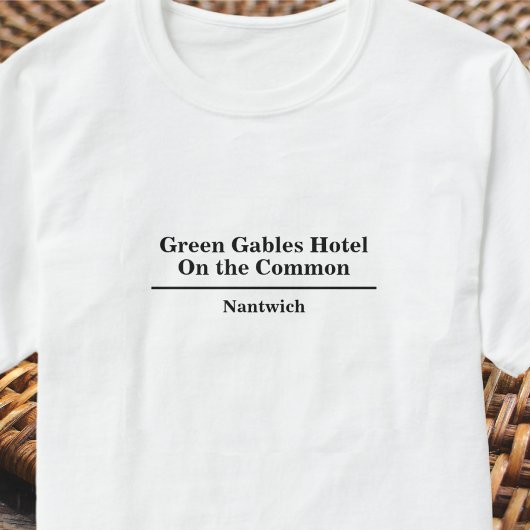 Hotel of restaurantnaam T-Shirt
