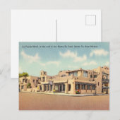  hotel op Santa Fe Trail, Nieuw-Mexico Briefkaart (Voorkant / Achterkant)