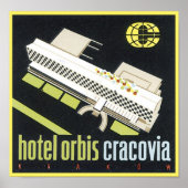 Hotel Orbis Cracovia Poster (Voorkant)