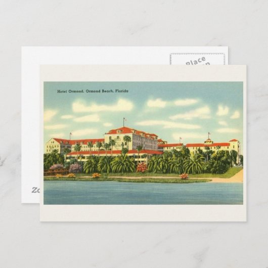  Hotel Ormond Florida Briefkaart (Voorkant / Achterkant)
